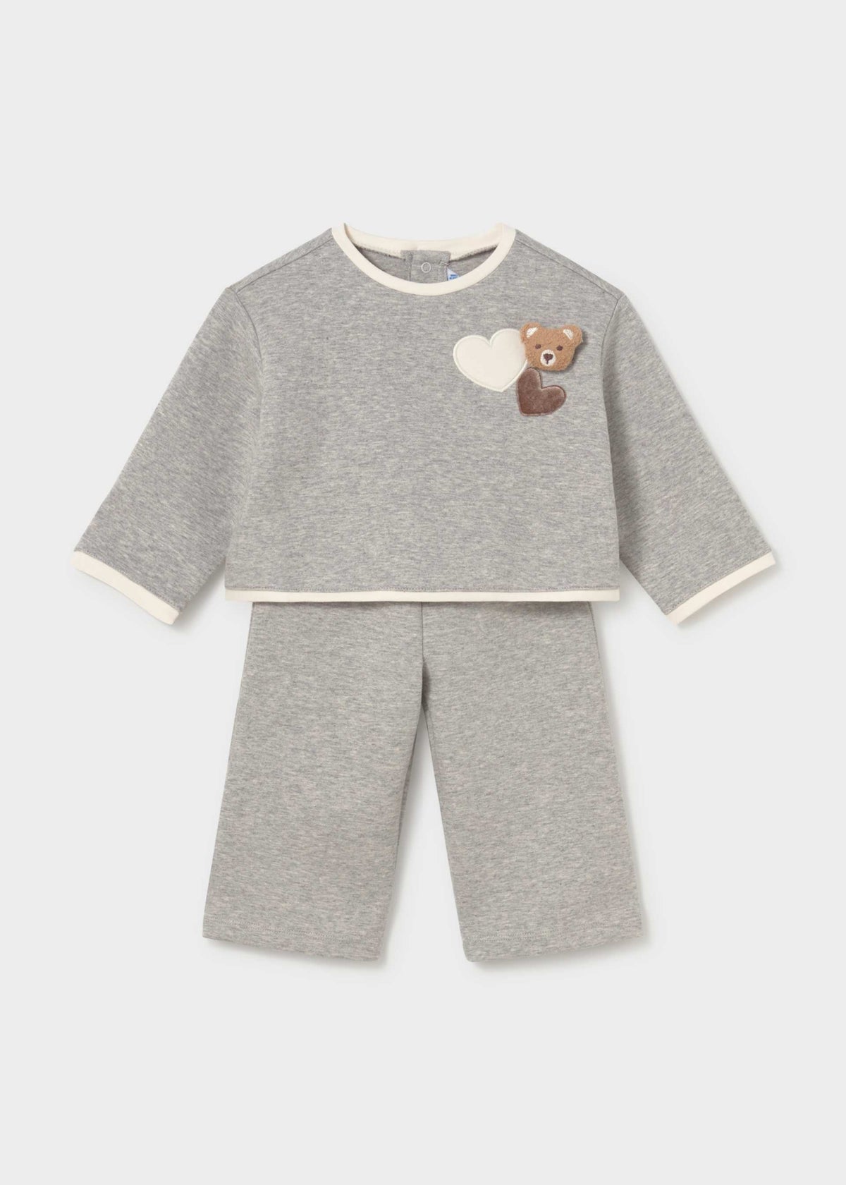Completo pantalone e maglione ricamato bimba - Vigore