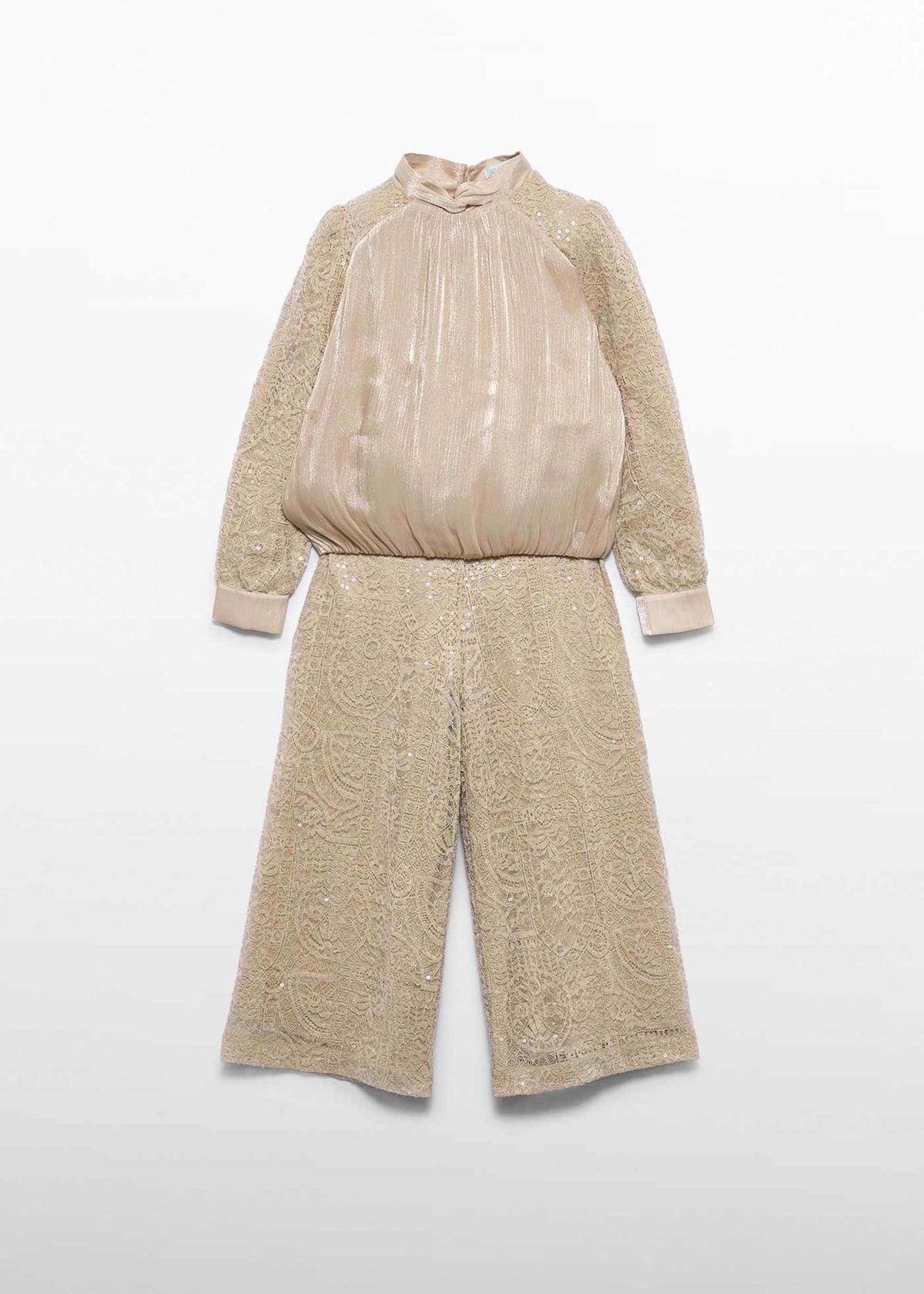 Completo Pantalone Glitter Bambina - Marzapane