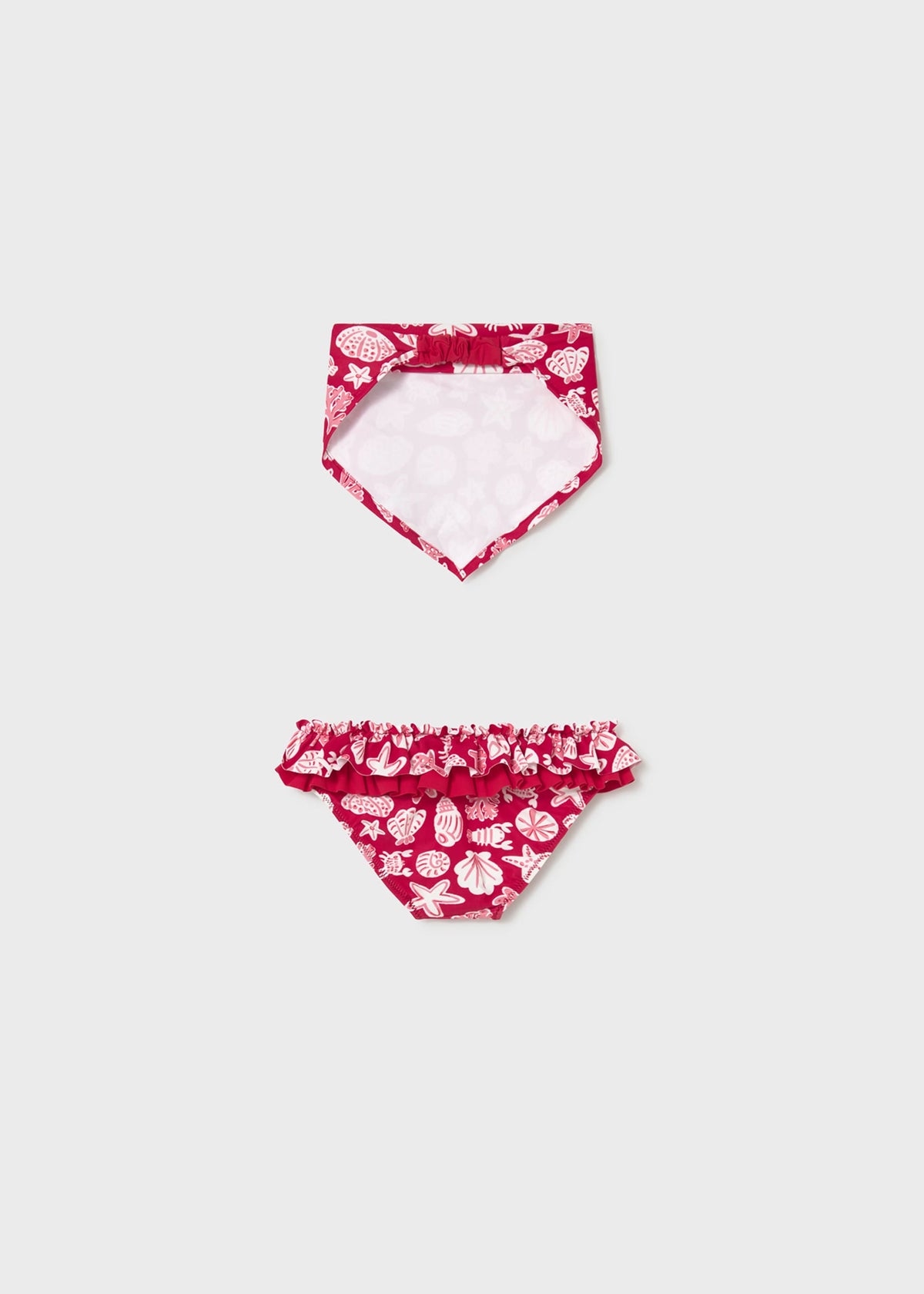 Costume modello culotte e fazzoletto neonata