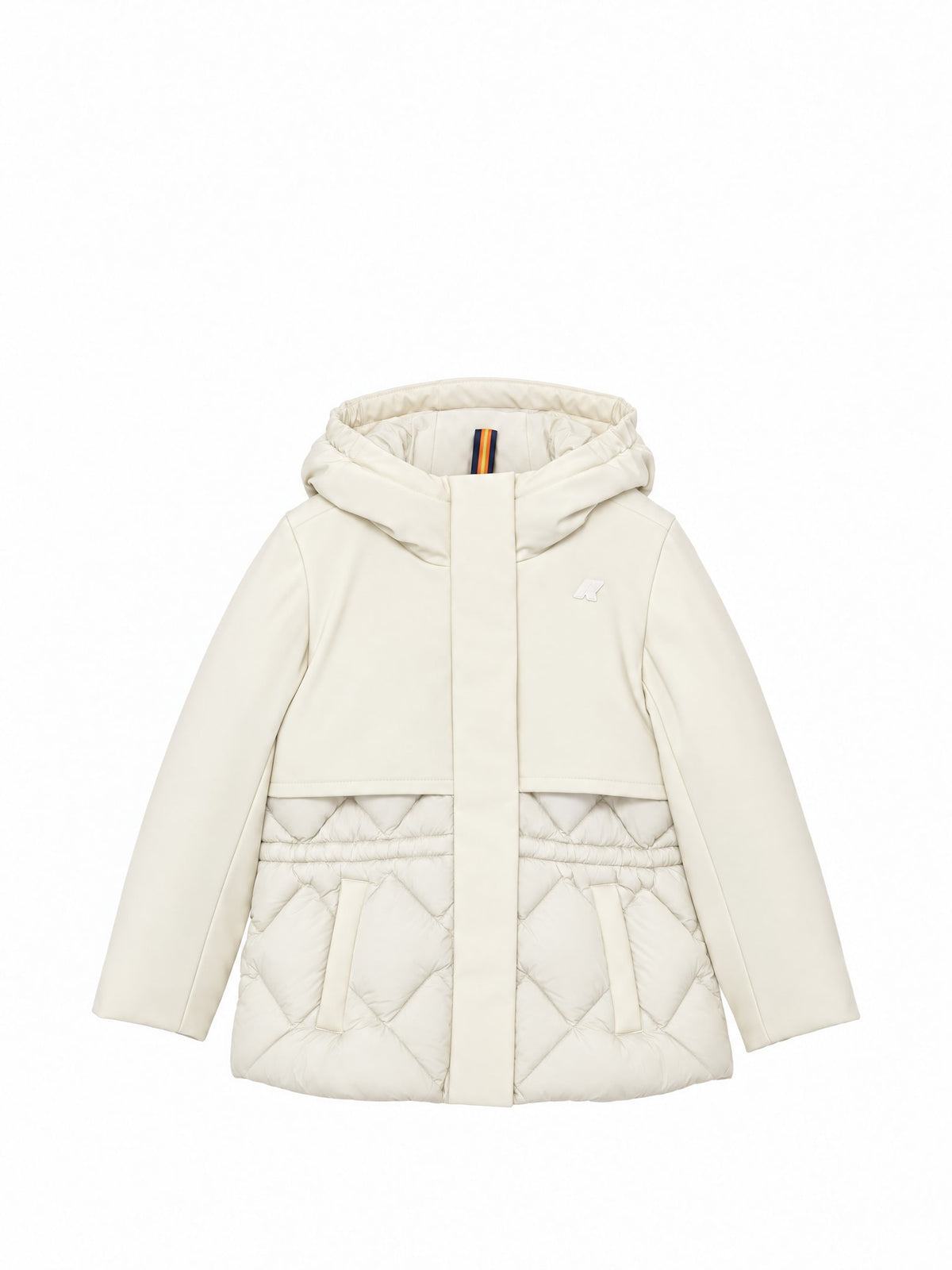 Giubbotto Marlesse Hybrid Warm Shell per ragazza - Bianco