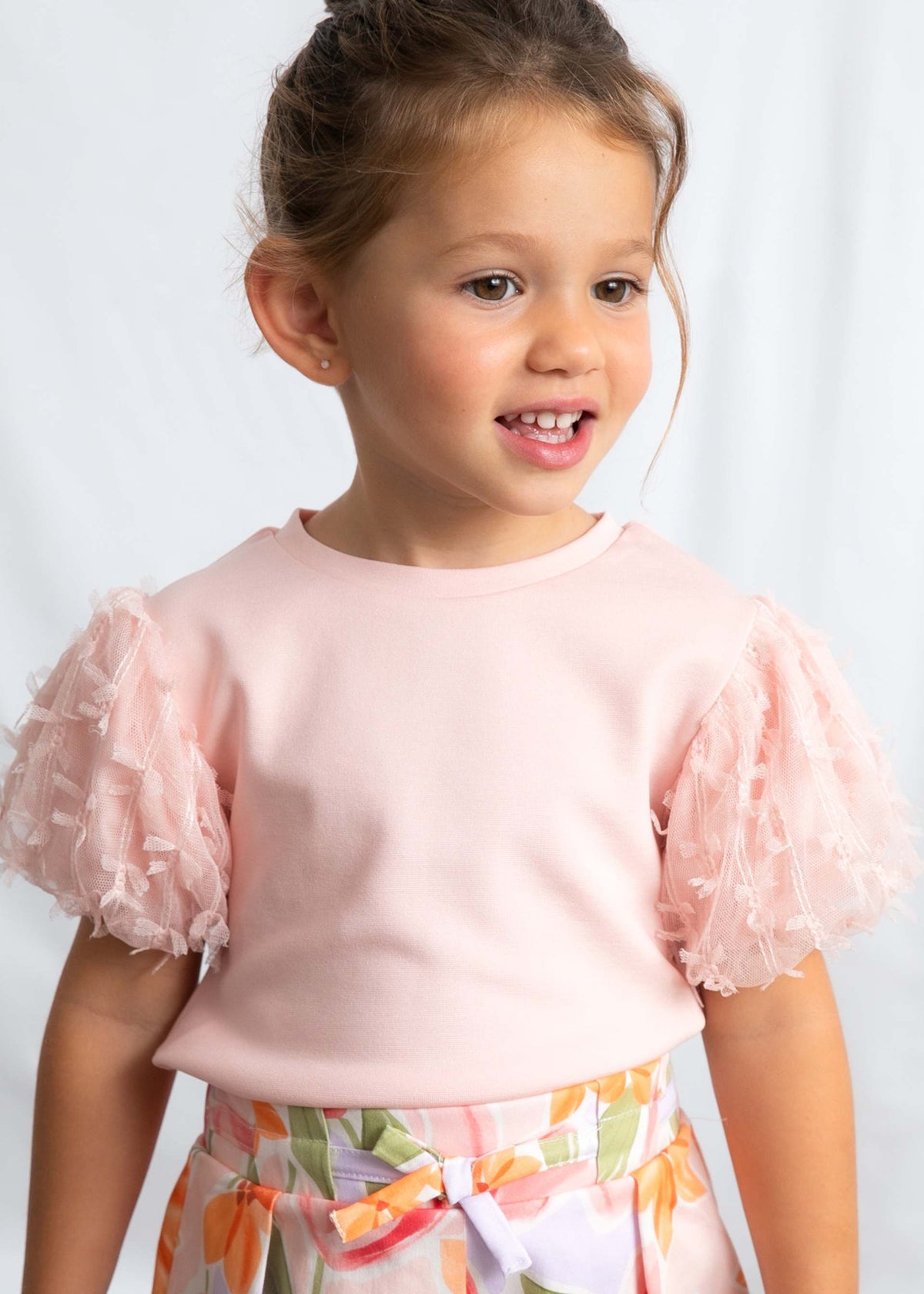Maglietta tulle bambina
