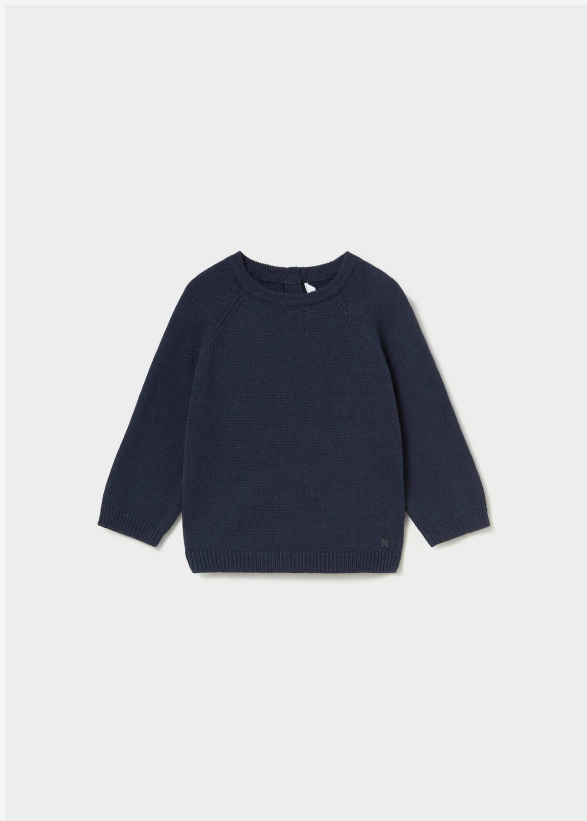 Maglione basico bimbo - Azzurro