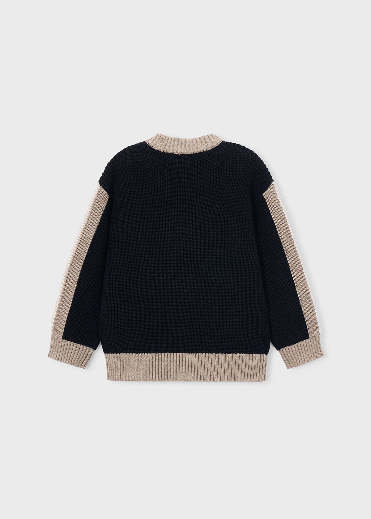 Maglione contrasti bambino - Nero