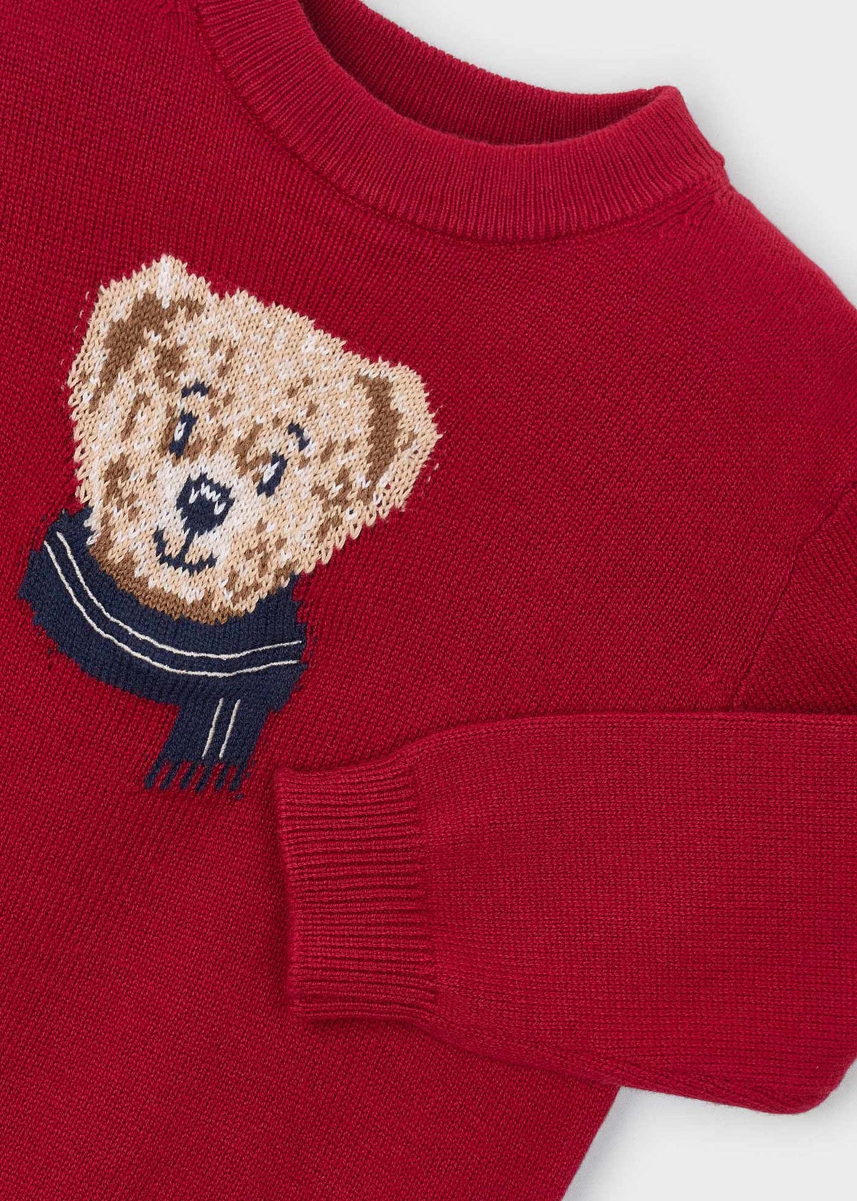 Maglione intarsi bambino - Rosso