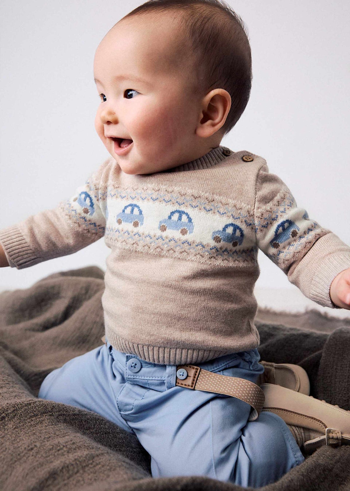 Maglione jacquard neonato - Vigore