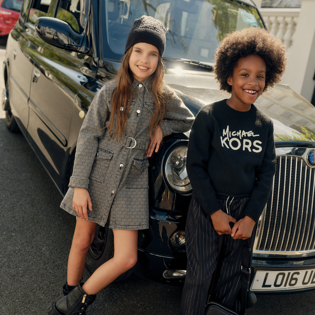 Michael Kors Kids Borsa a mano in similpelle con portamonete a cuore - Nero