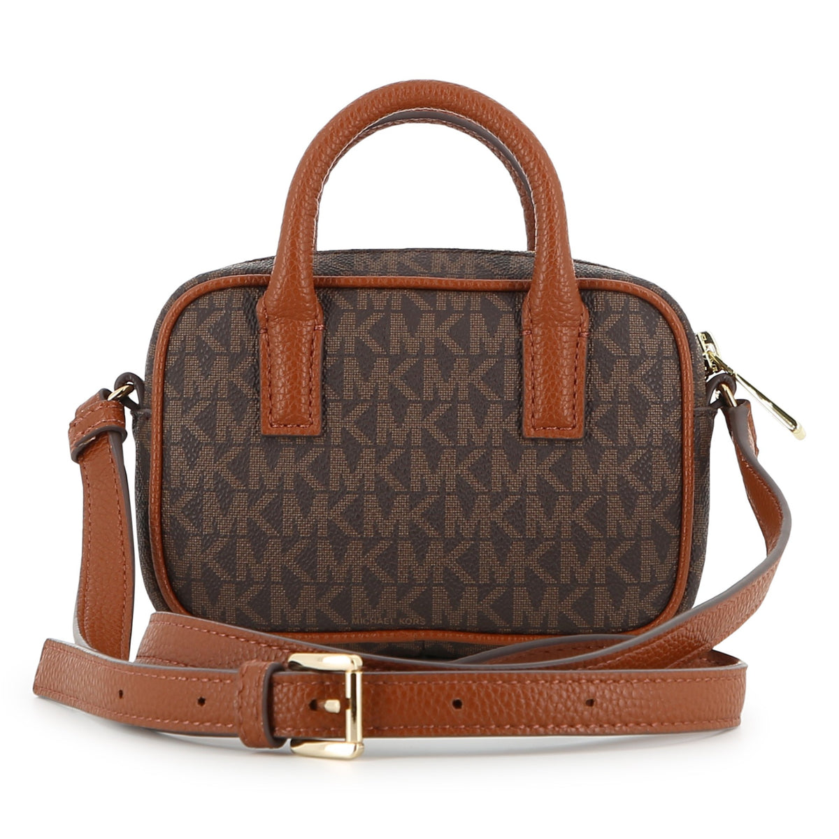 Michael Kors Kids Borsa a mano con monogramma e charm portachiavi - Bruno