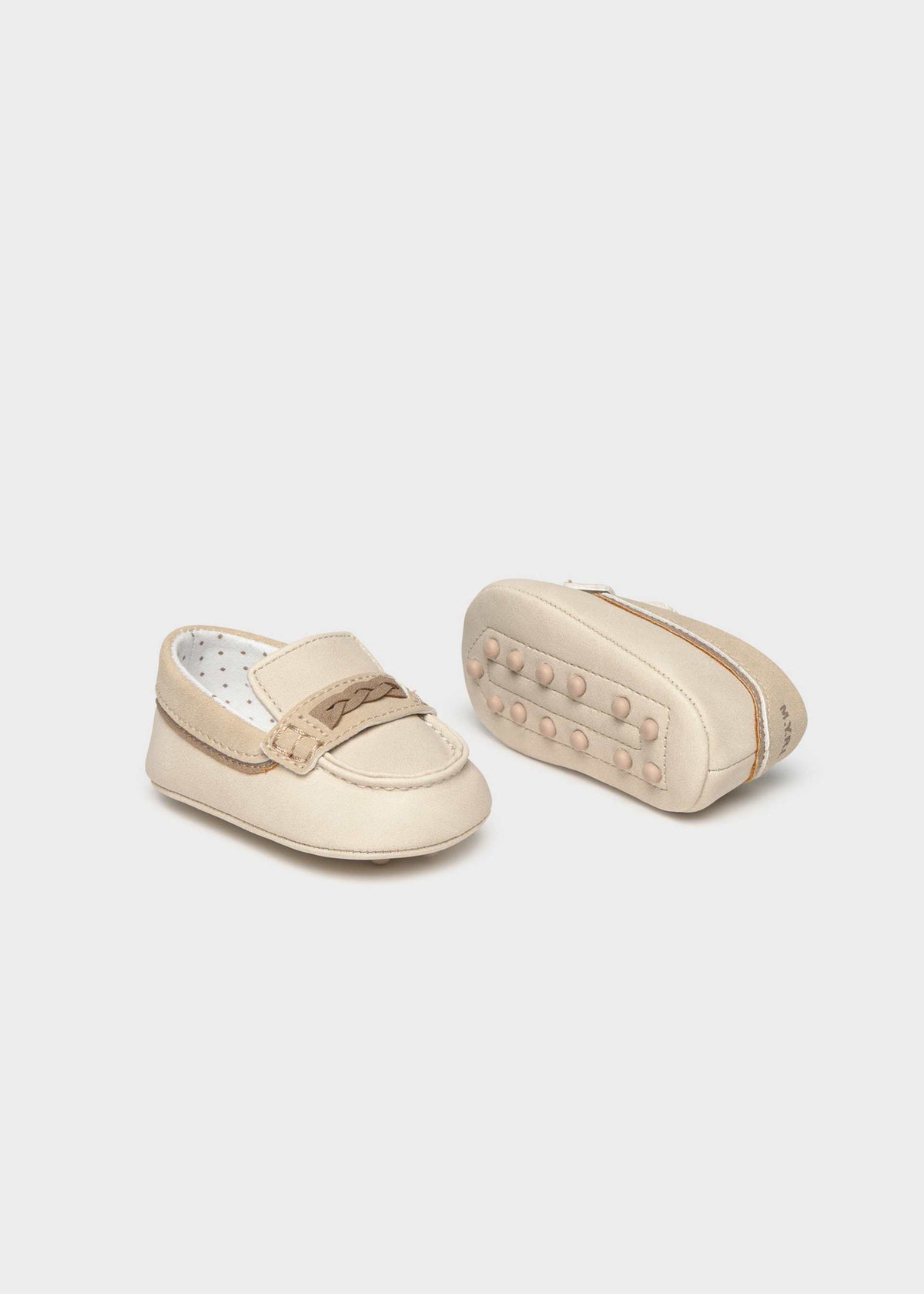 Mocassini neonato - Cappuccino