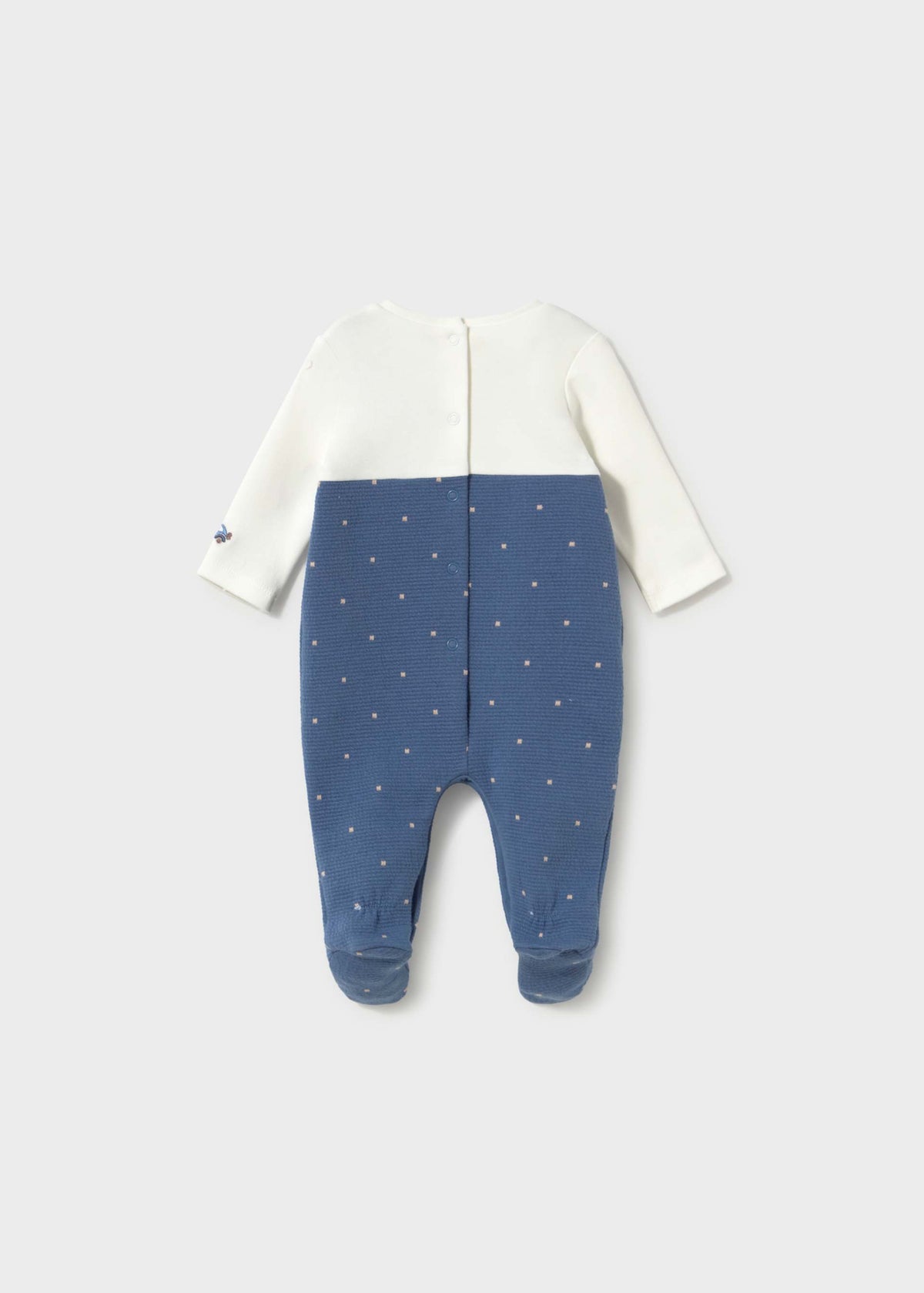 Pagliaccetto salopette neonato - Blueberry