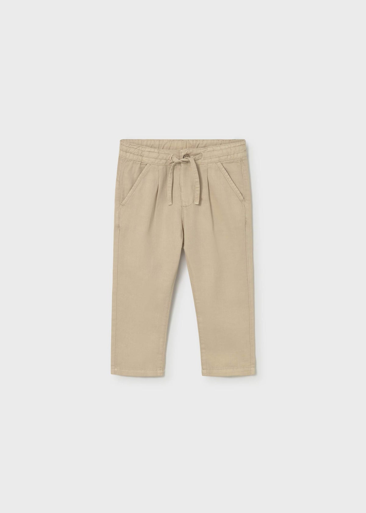 Pantalone in lino relaxed neonato