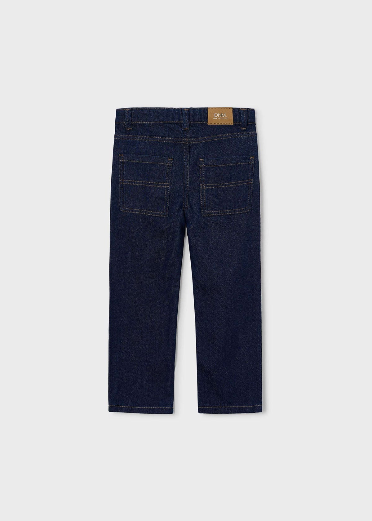 Pantalone jeans wide leg bambino - Indaco