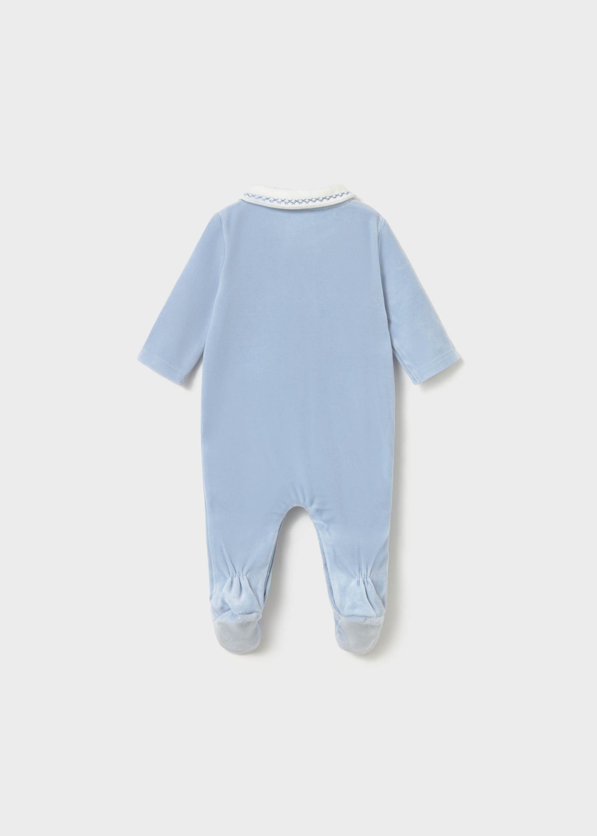 Pigiama ricamato neonato - Cielo