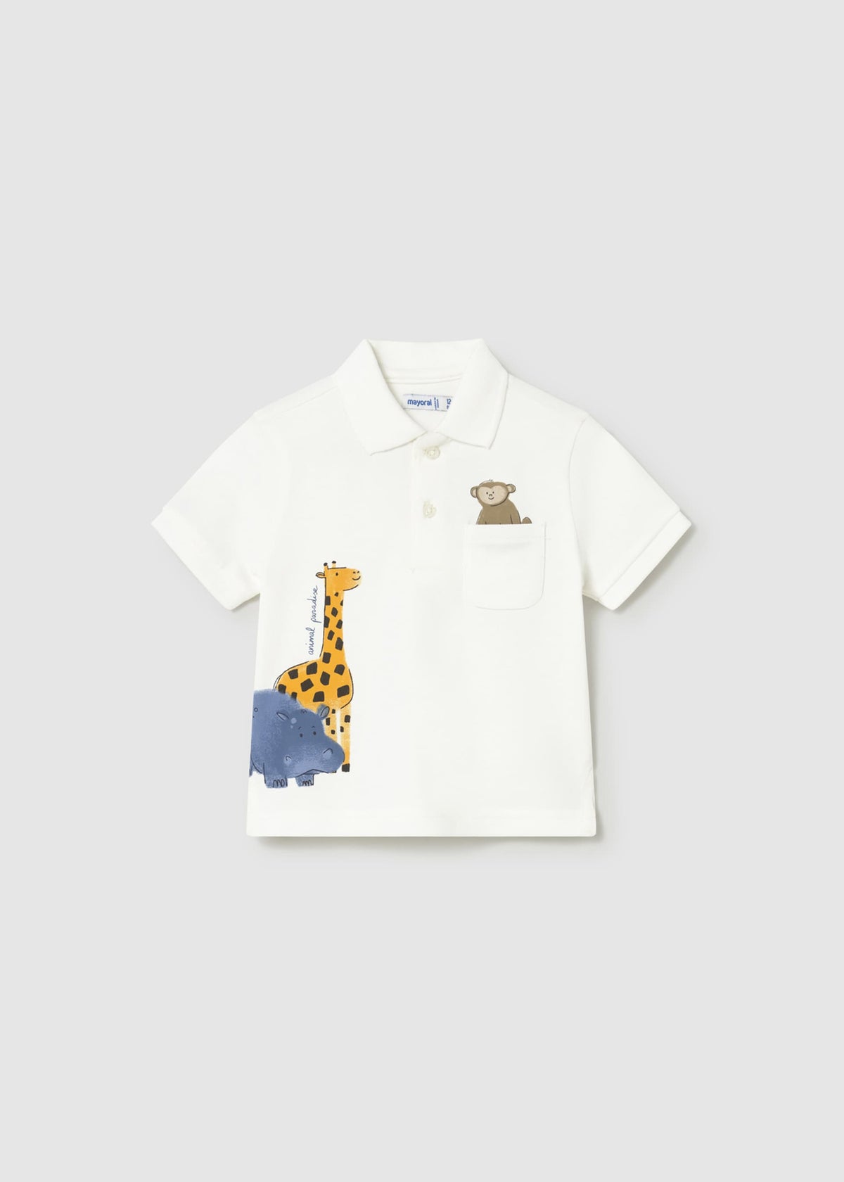 Polo animaletti neonato
