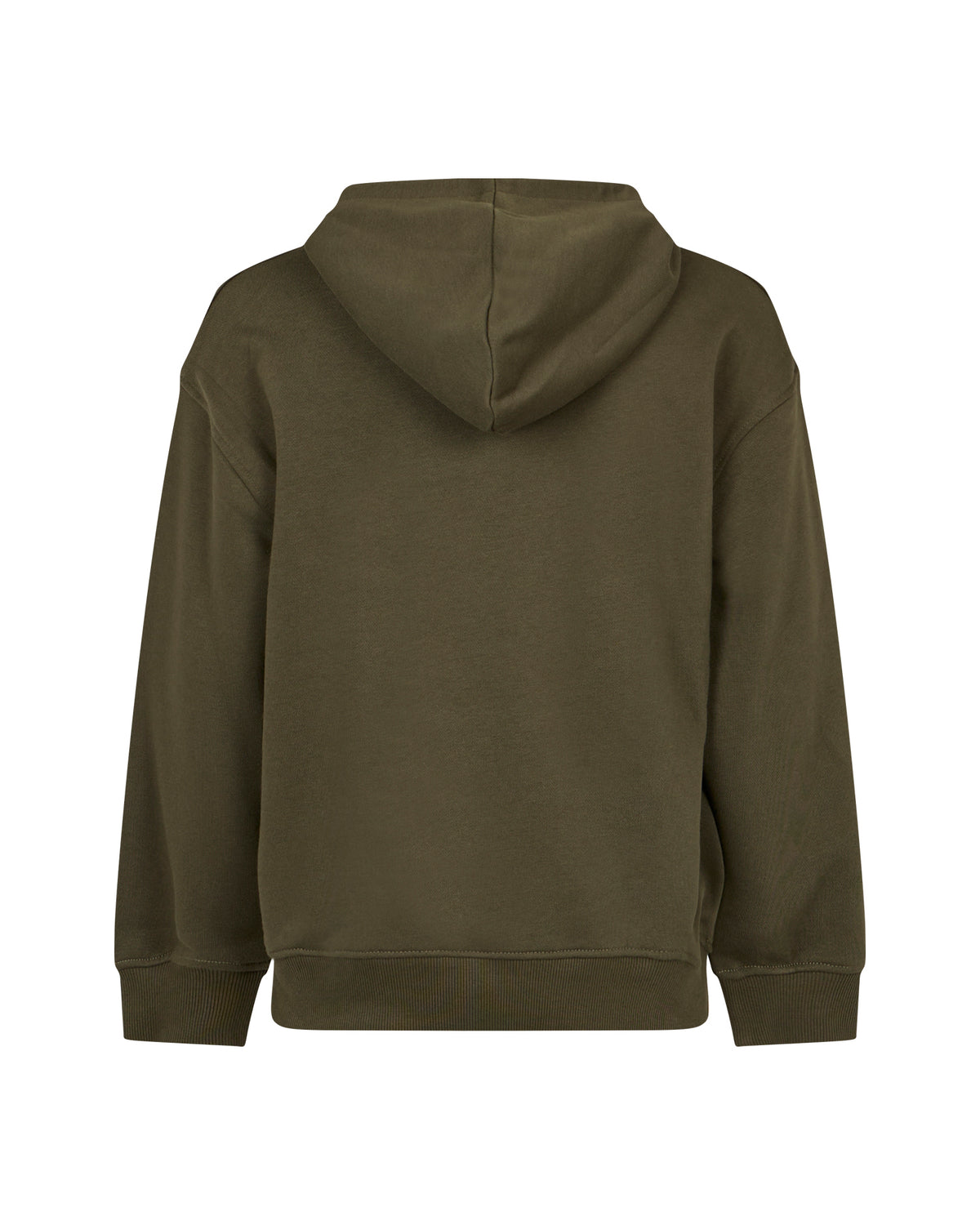 Richmond Junior Felpa con cappuccio e logo JR ricamato in rilievo - Olive