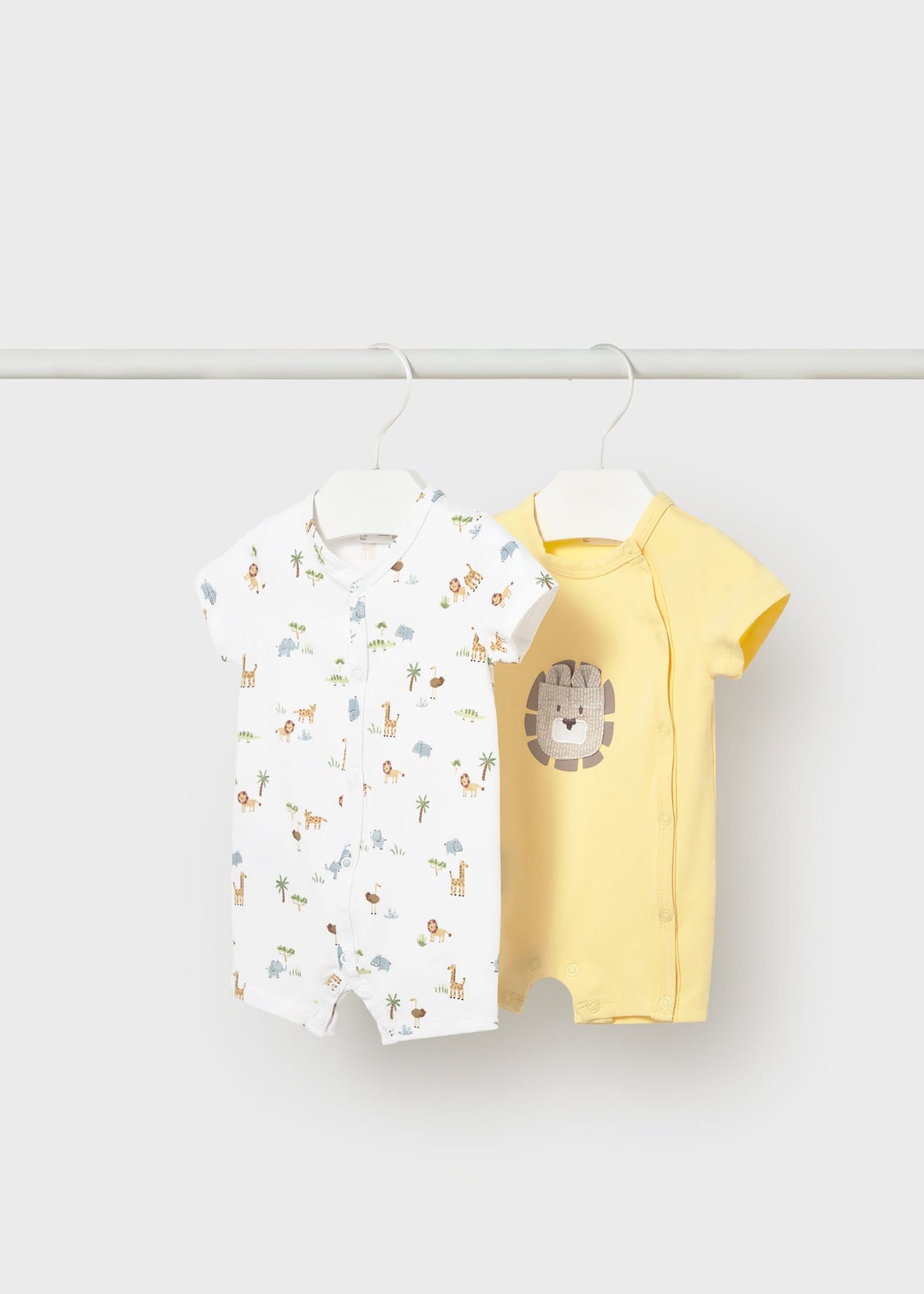 Set 2 pigiami corti neonato - Sunny