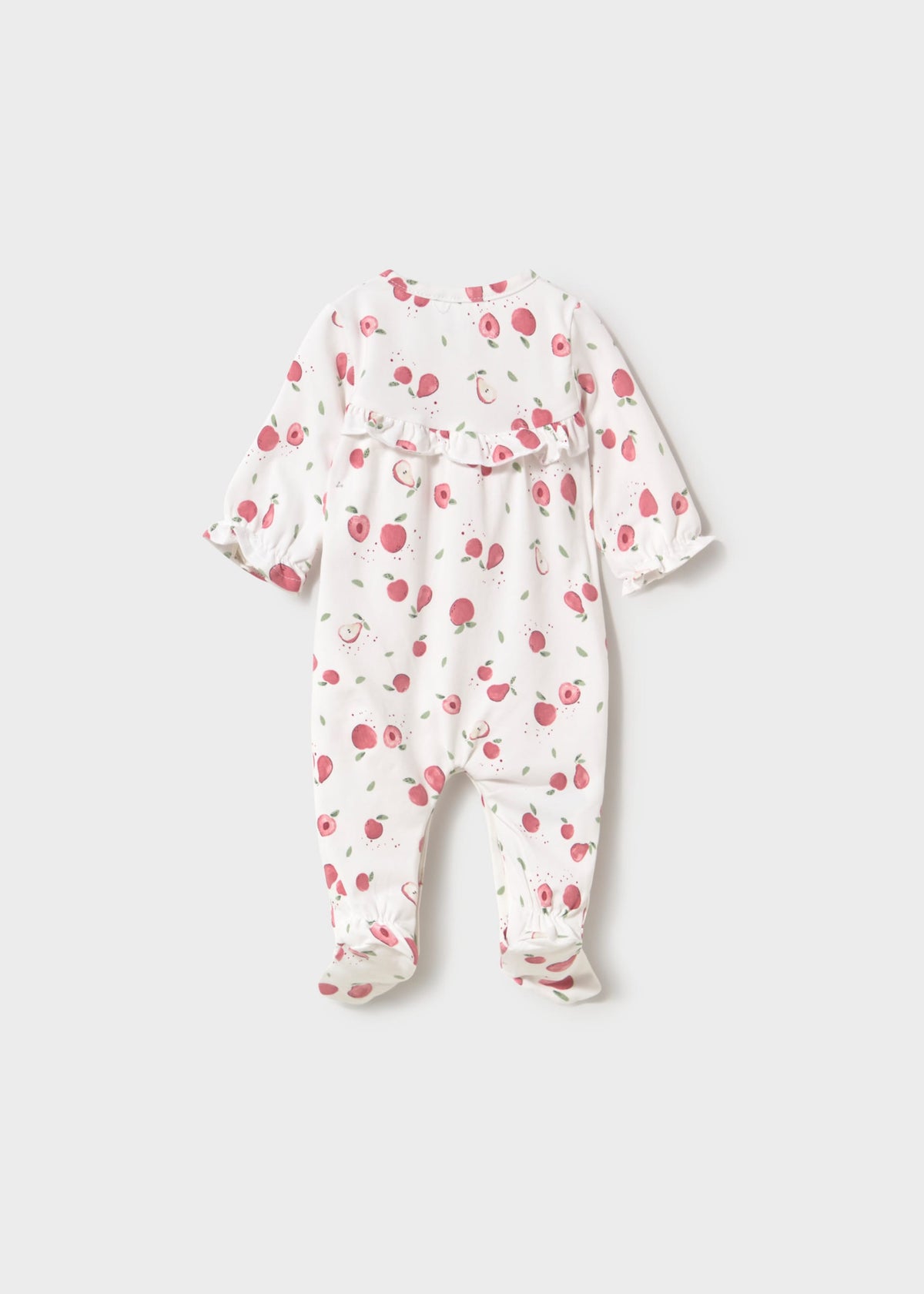 Set 2 pigiami lunghi neonata - Rose
