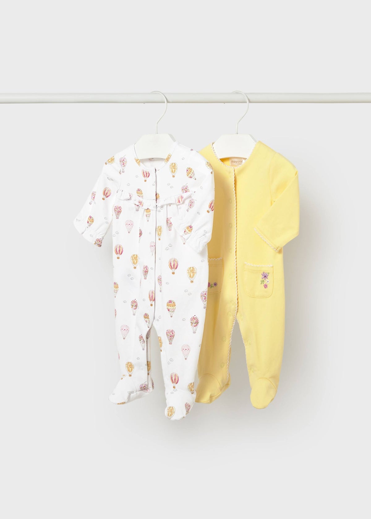 Set 2 pigiami lunghi neonata - Sunny