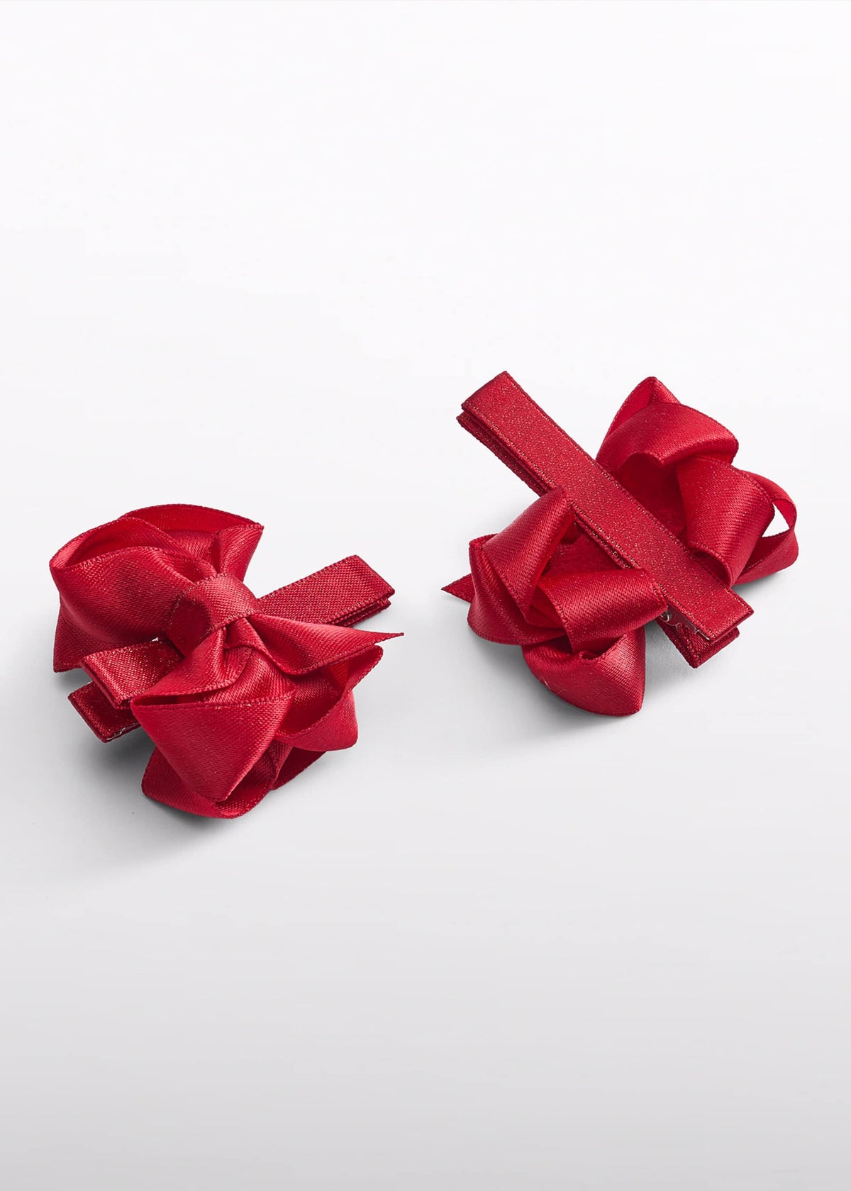 Set Due Fermagli Nenata - Rosso