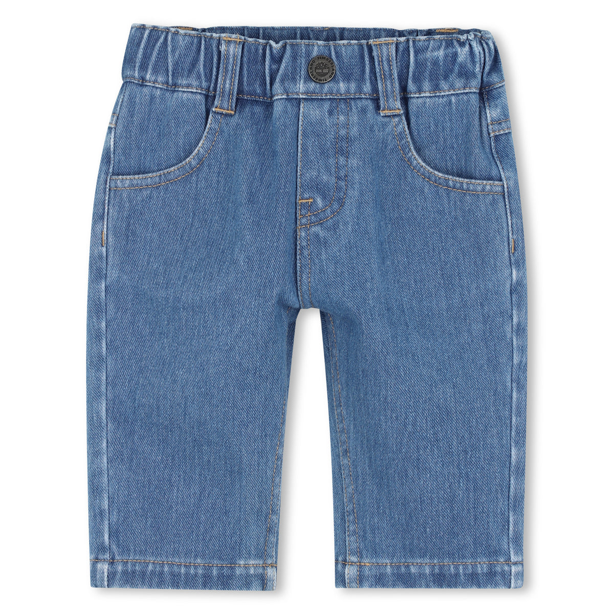 Timberland Kids Pantaloni in maglia denim - Grigio mare