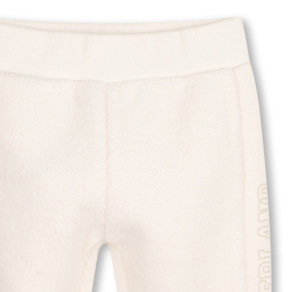 Timberland Kids Pantaloni jogging in cotone biologico - Avorio