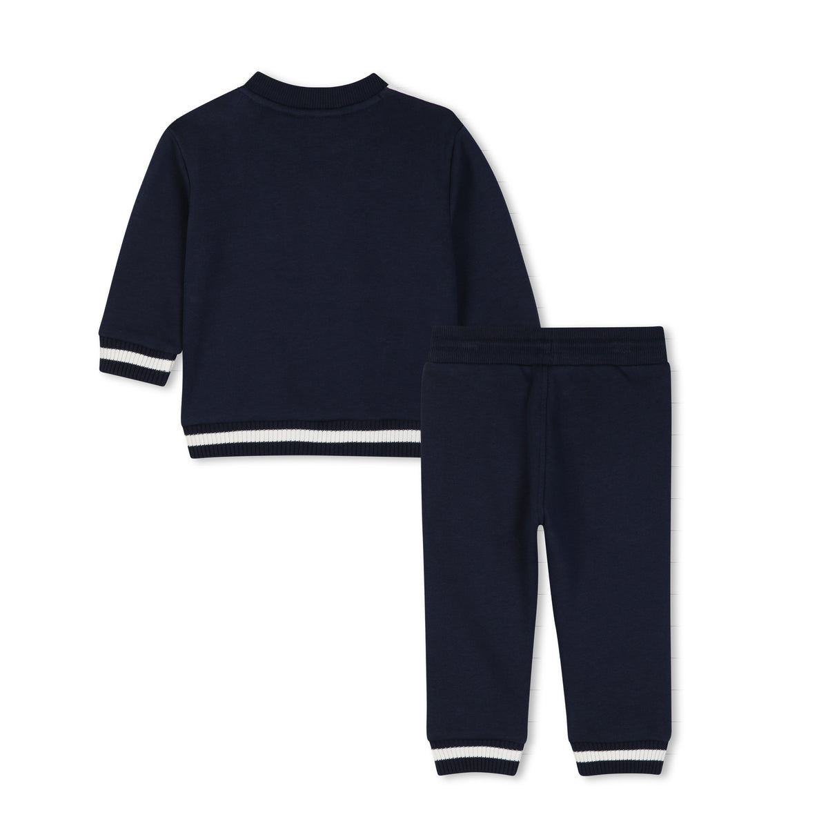Timberland Kids Tuta con felpa bicolore e pantaloni jogging - Marine