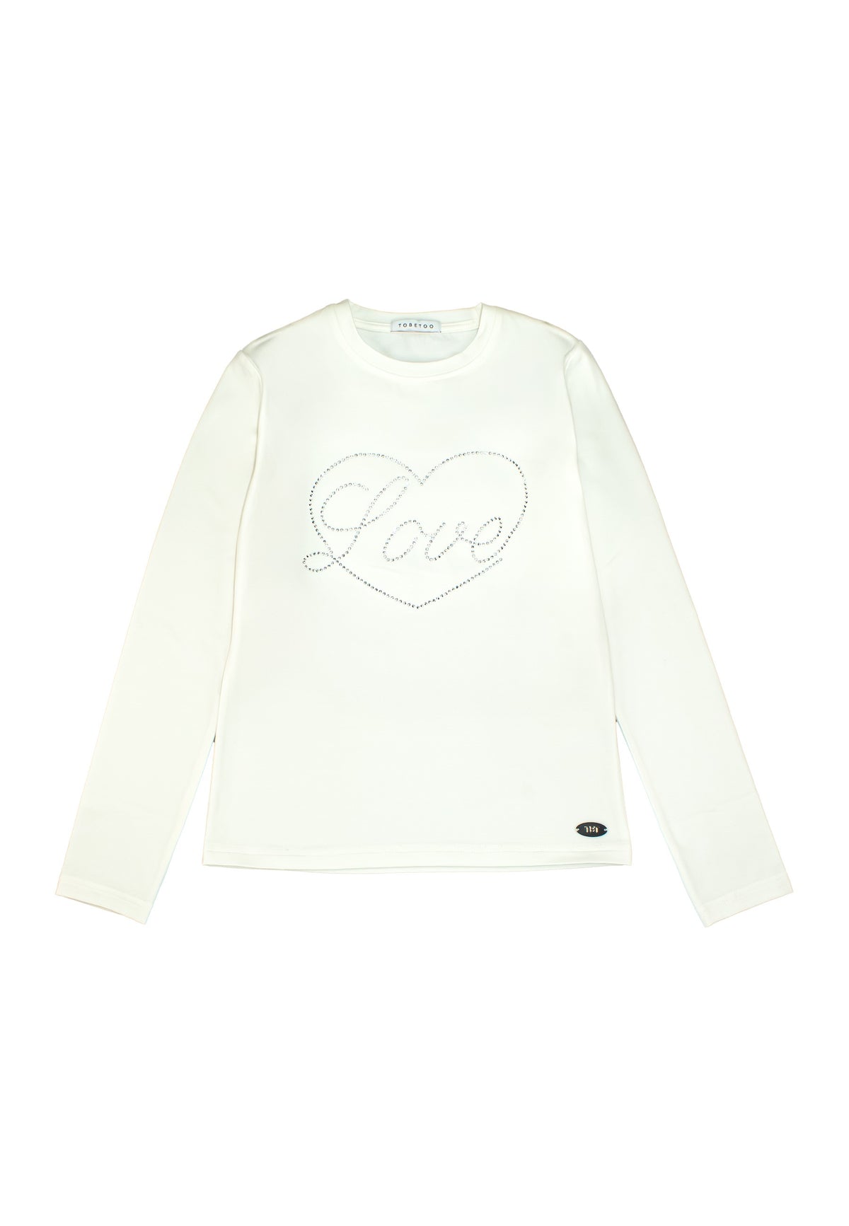T-shirt ragazza - Latte