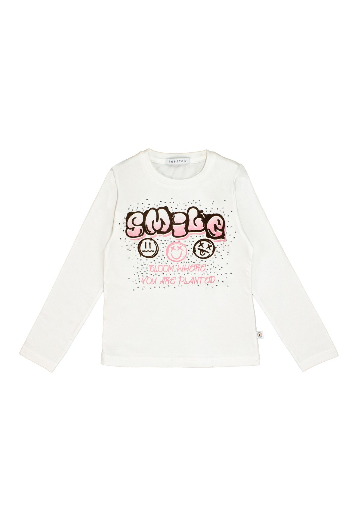 T-shirt bambina - Latte
