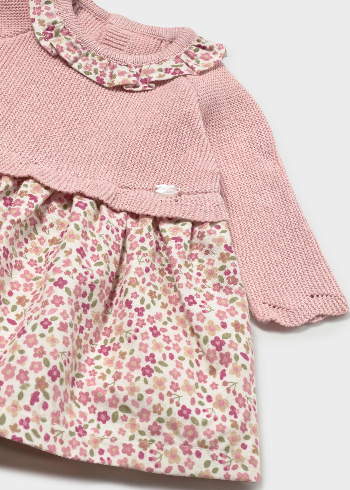 Vestito combinato a maglia neonata - Vigore