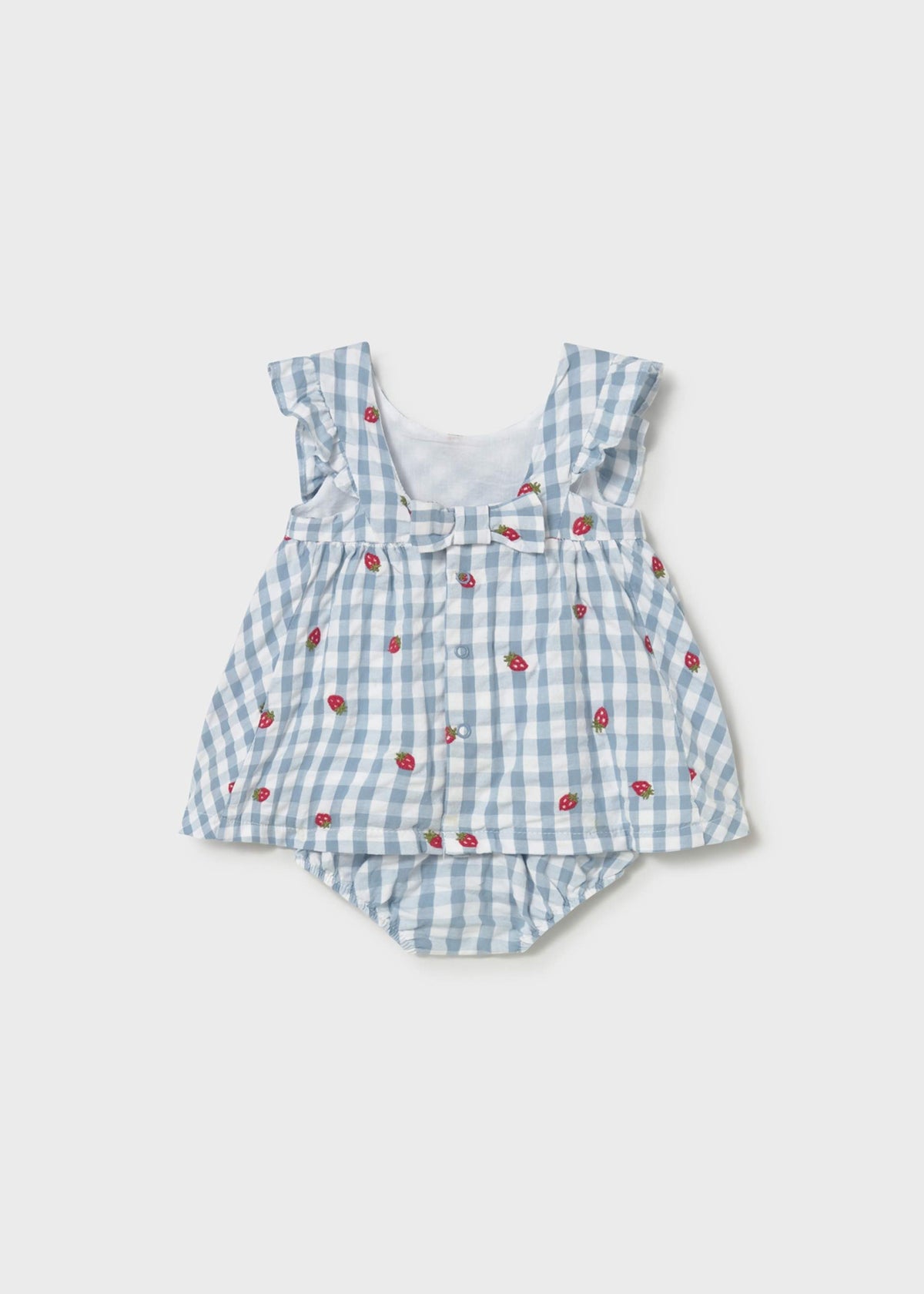 Vestito con copripannolino neonata - Lagoon
