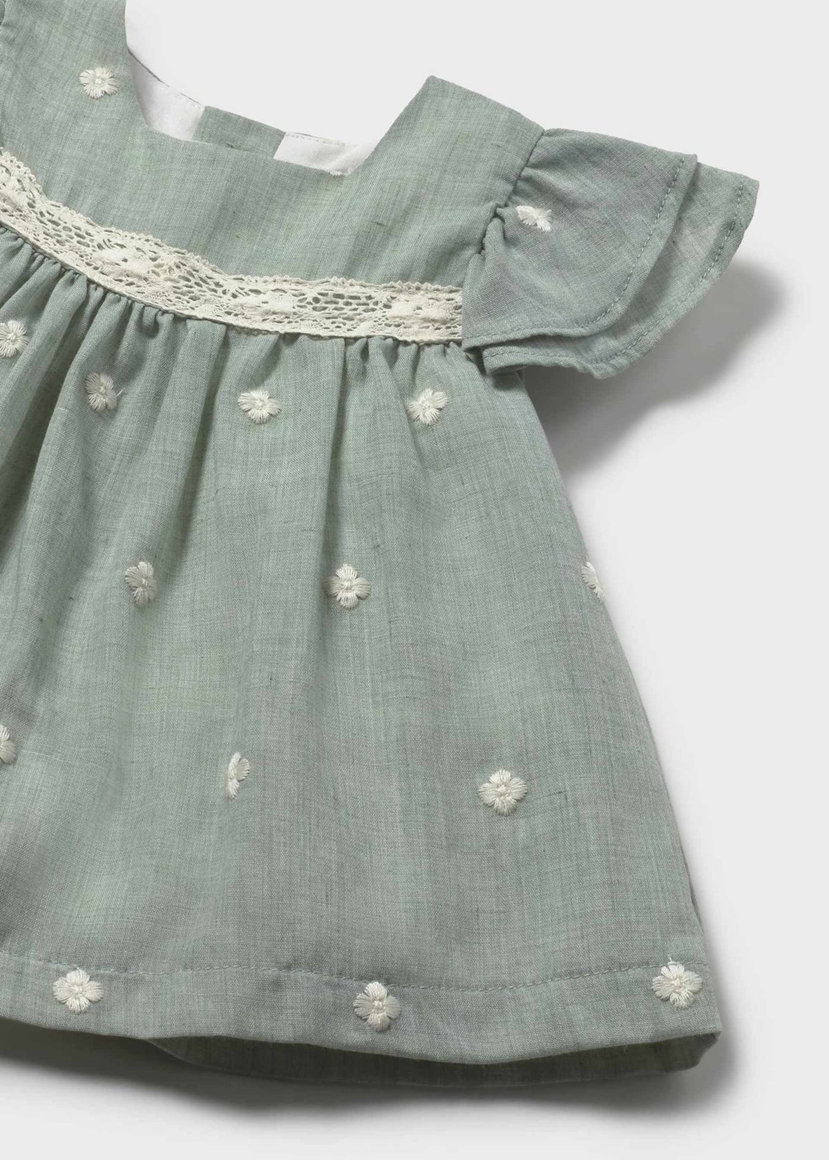 Vestito con copripannolino neonata - Acqua