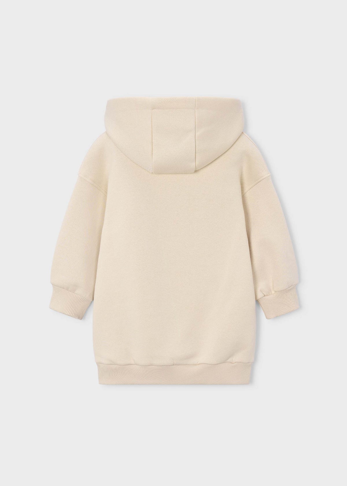 Vestito felpa con cappuccio bambina - Tofu