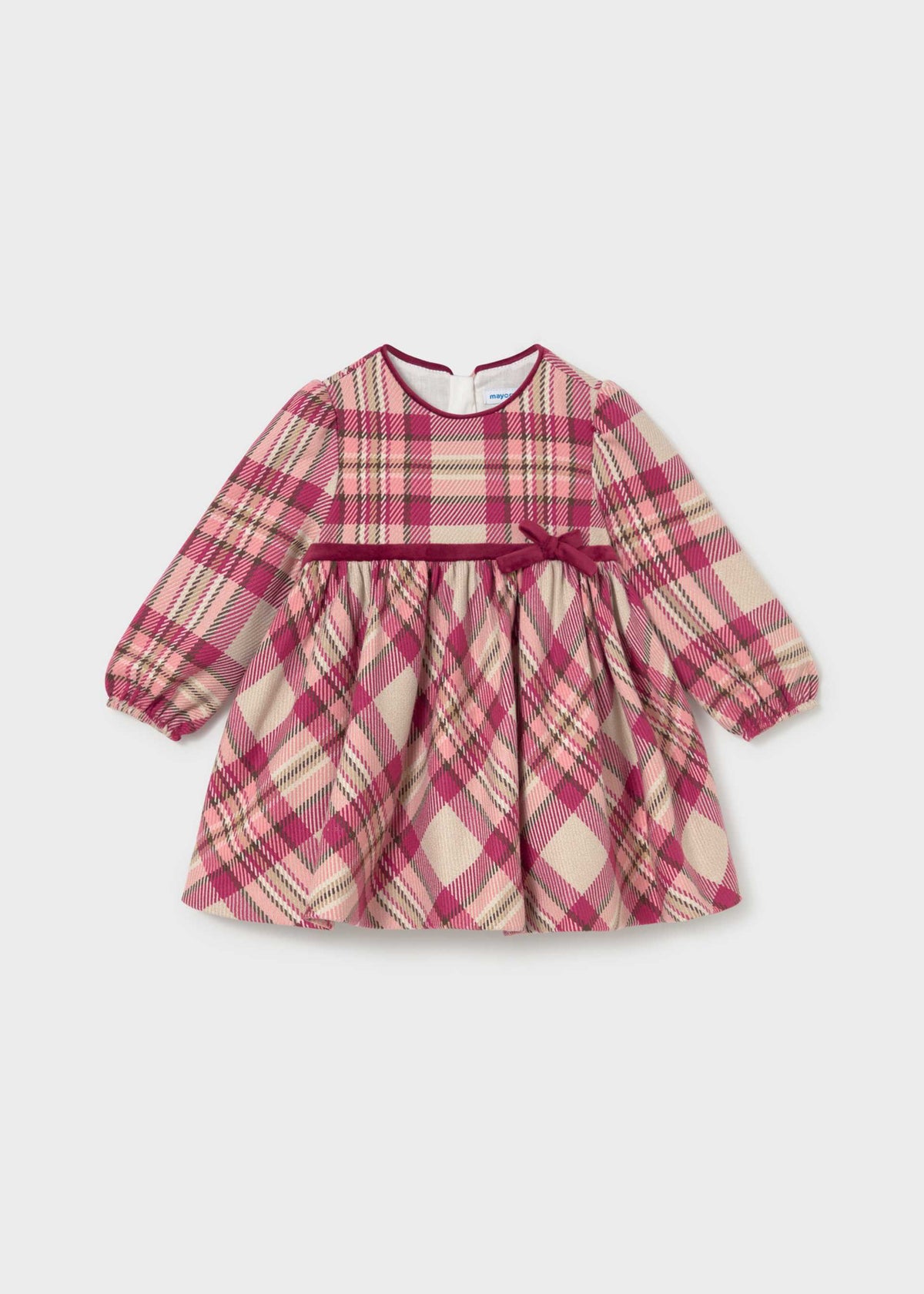 Vestito quadri neonata - Framboise