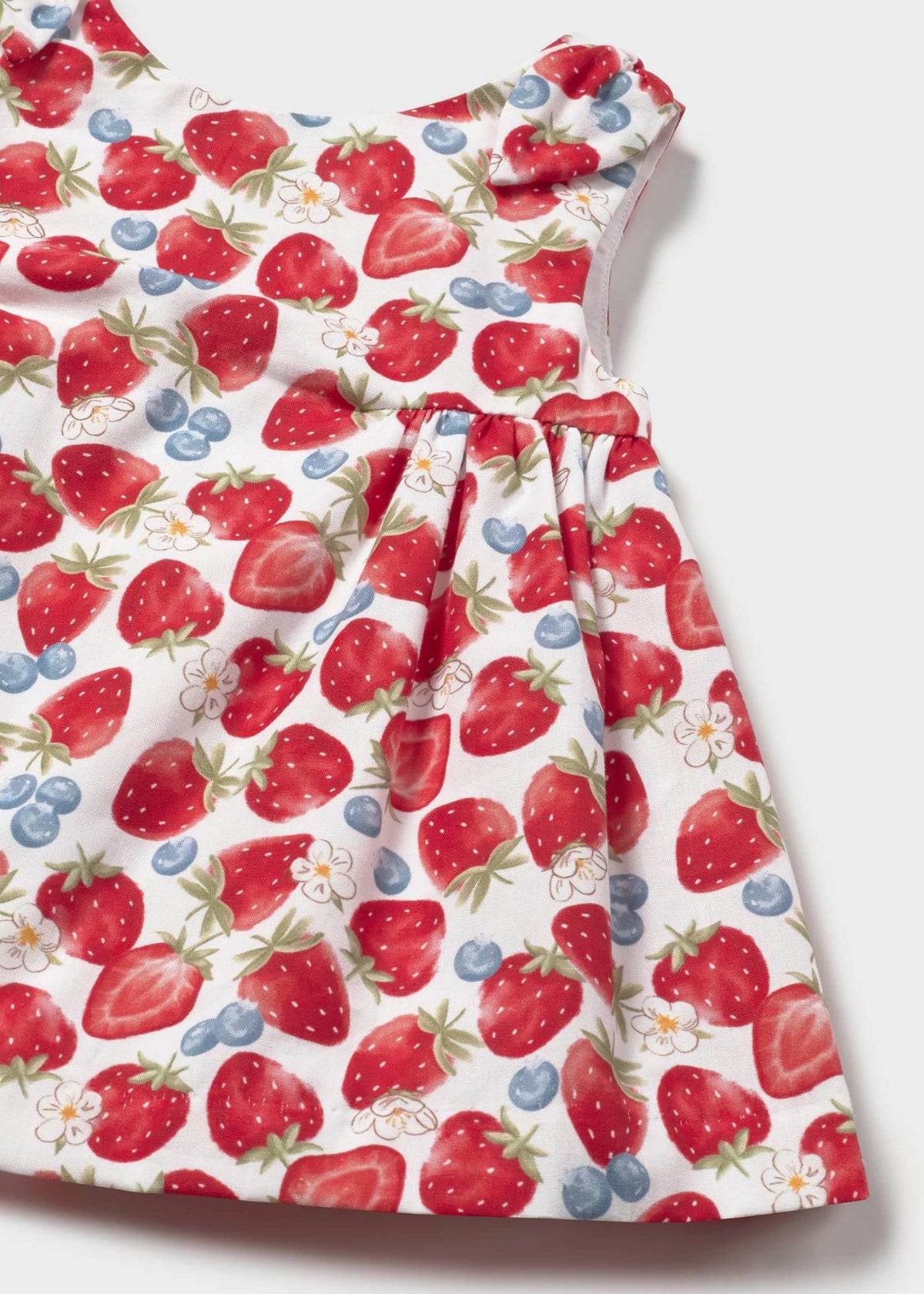 Vestito stampato neonata - Rosso
