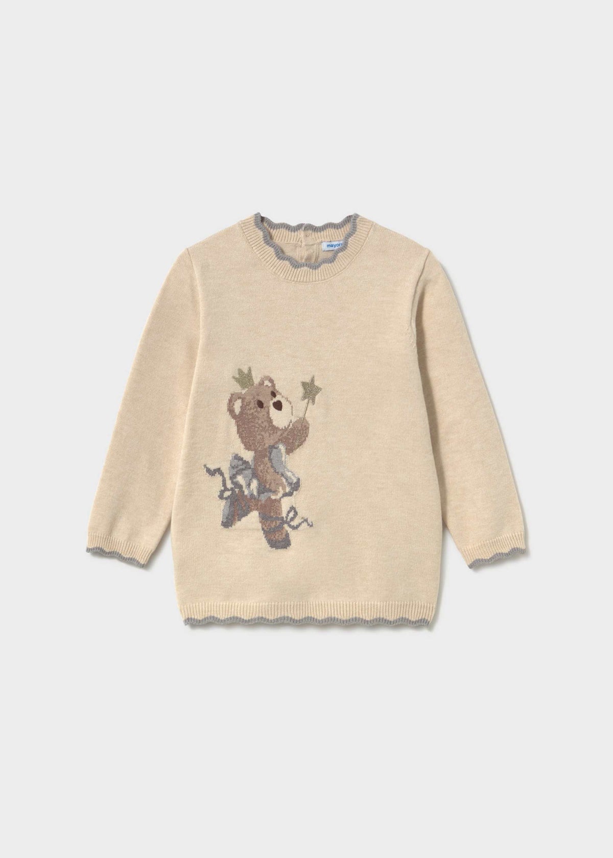 Vestito tricot jacquard bimba - Vigore