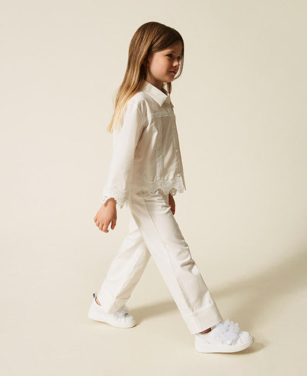 Pantaloni baby ampi in bull