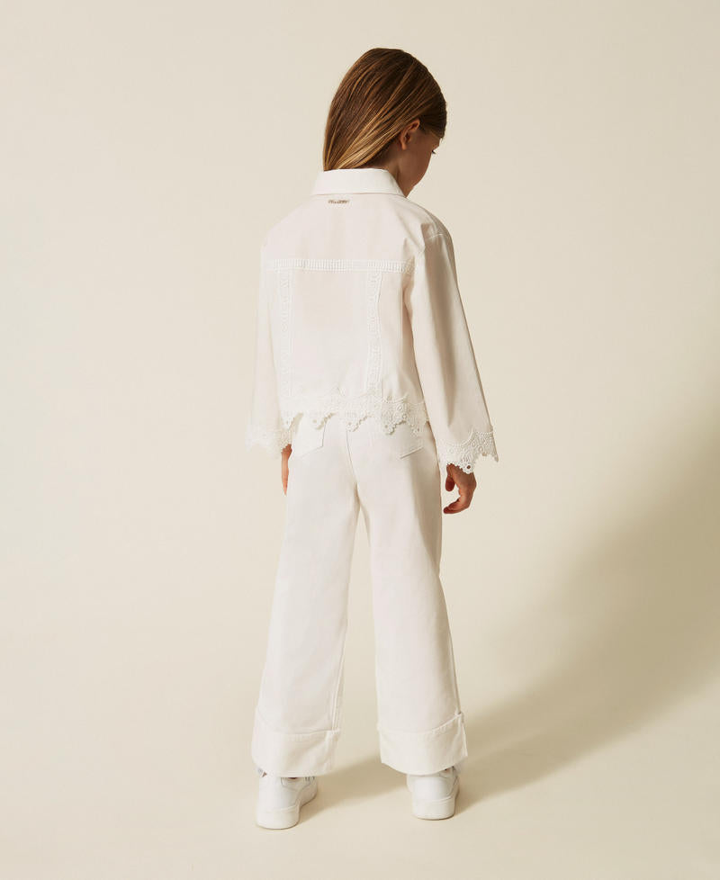 Pantaloni baby ampi in bull