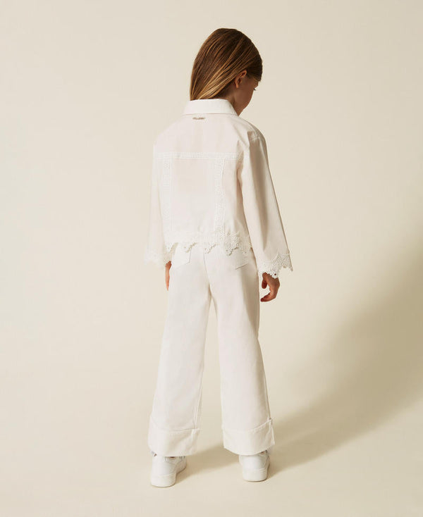 Pantaloni baby ampi in bull