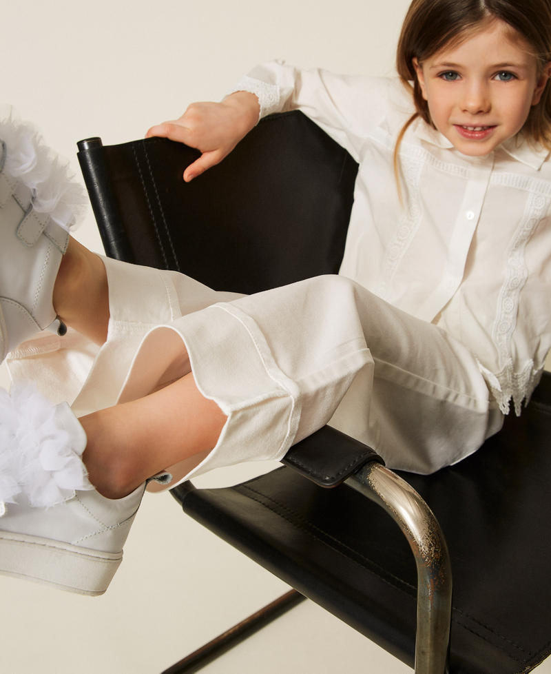Pantaloni baby ampi in bull