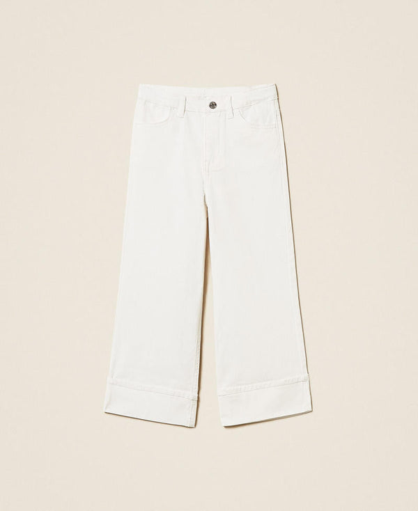 Pantaloni baby ampi in bull