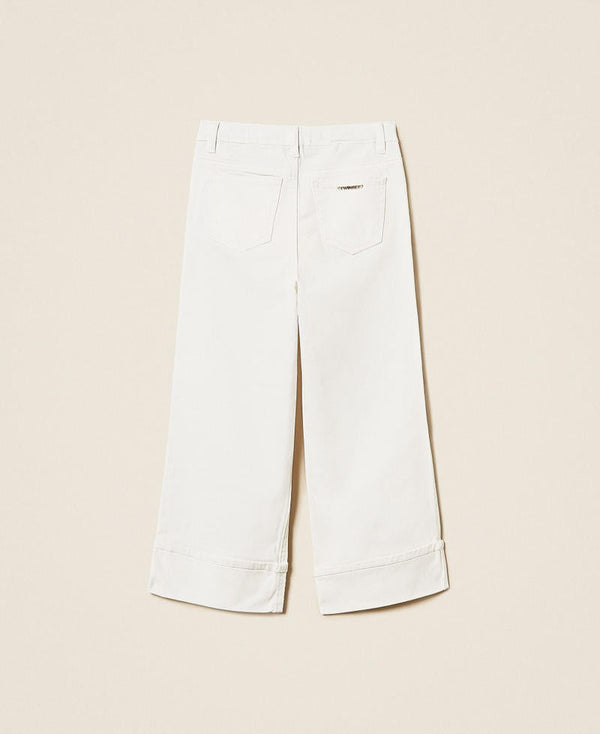 Pantaloni baby ampi in bull