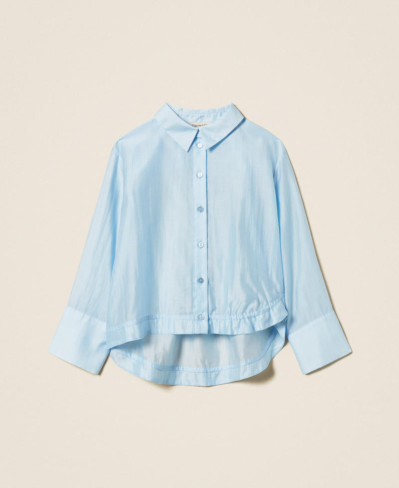 Camicia over in voile