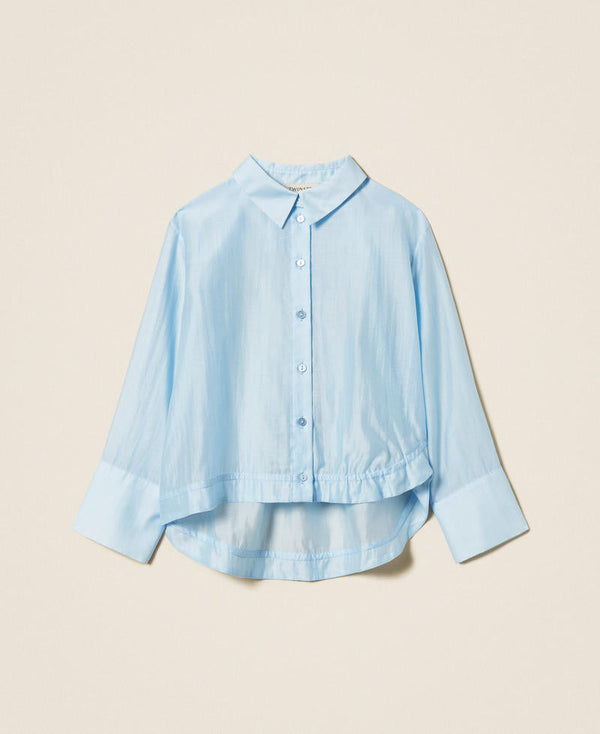 Camicia over in voile
