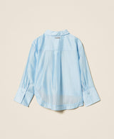 Camicia over in voile