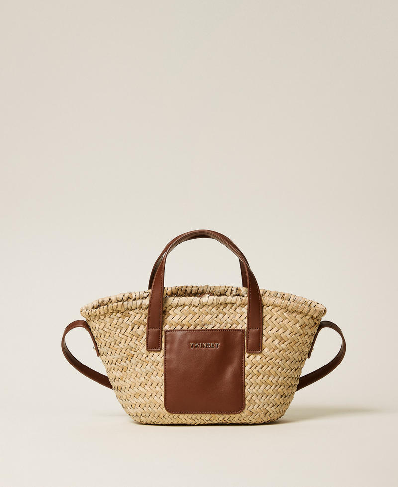 Borsa shopper in paglia