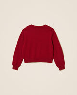 Maglia a righe con bottoni