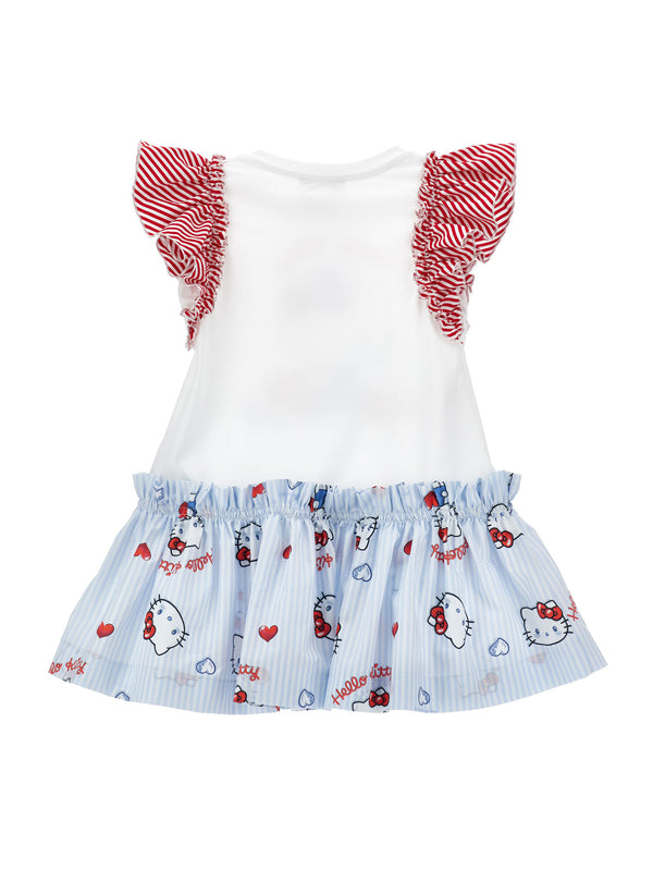 Vestito Hello Kitty con volants