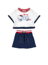 Coordinato Top e Gonna Hello Kitty