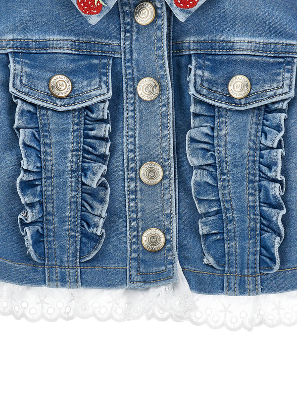 Giubotto Jeans Winnie the Pooh