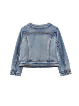 Giacca denim Floreale