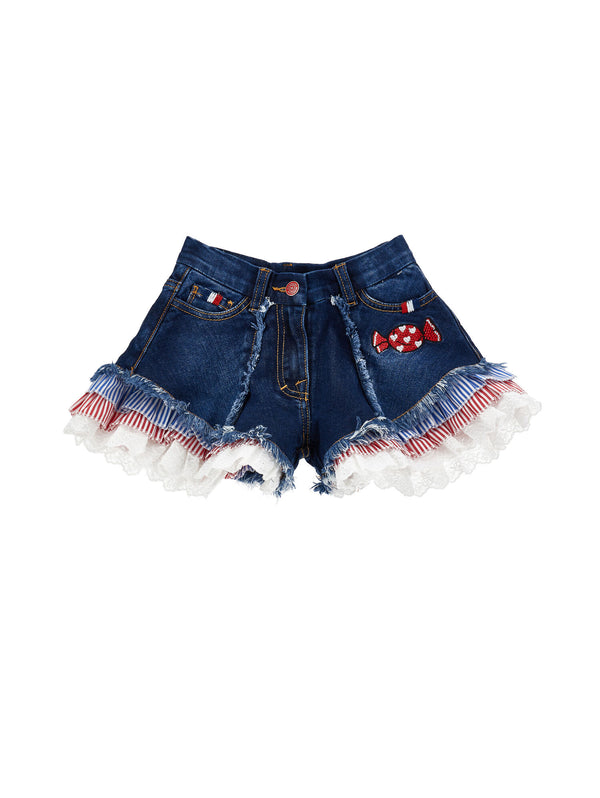 Shorts in denim